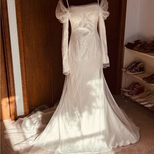 Danielle Frankel Leona inspired handmade gown